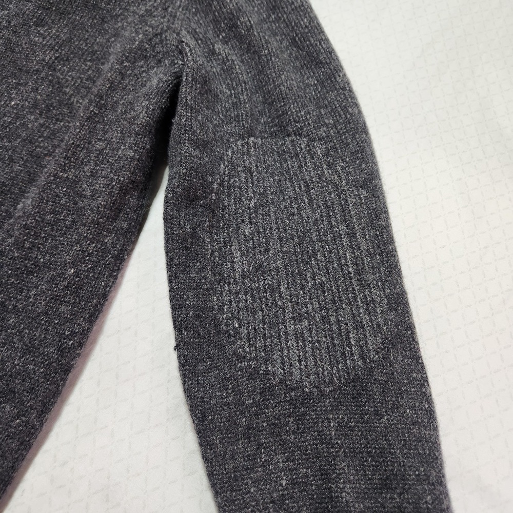 Joseph Abboud Gray Wool Blend Cable Knit Sweater Men's XL - Picture 7 of 10